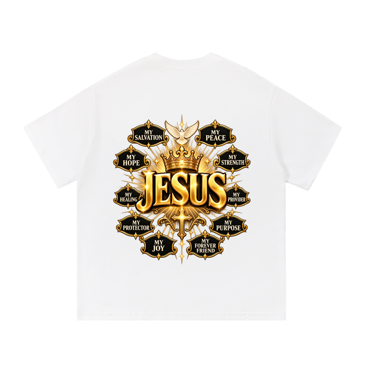 Power in the Name of Jesus Cotton T-Shirt