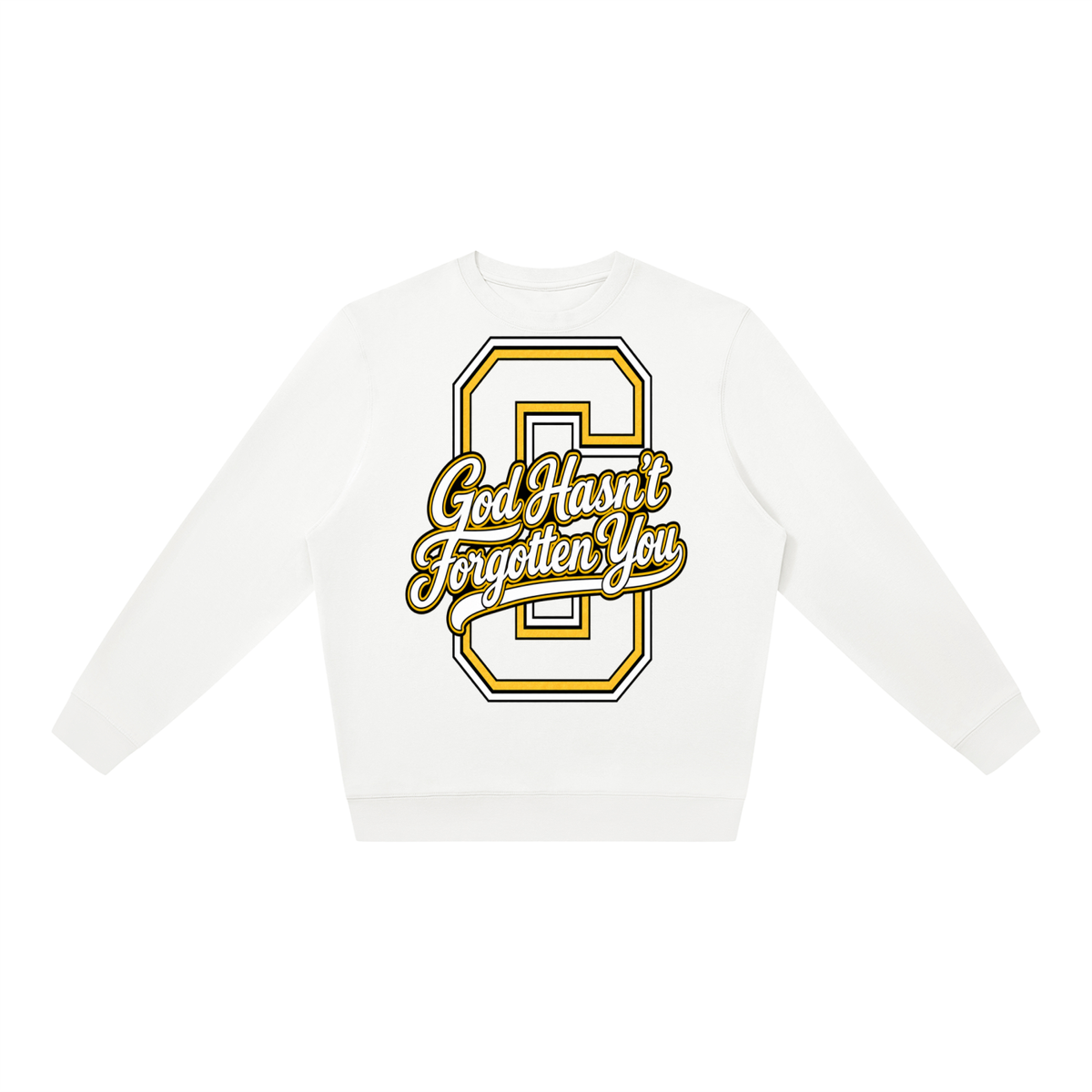 God Hasn't Forgotten You Unisex Oversized Crewneck Sweatshirt