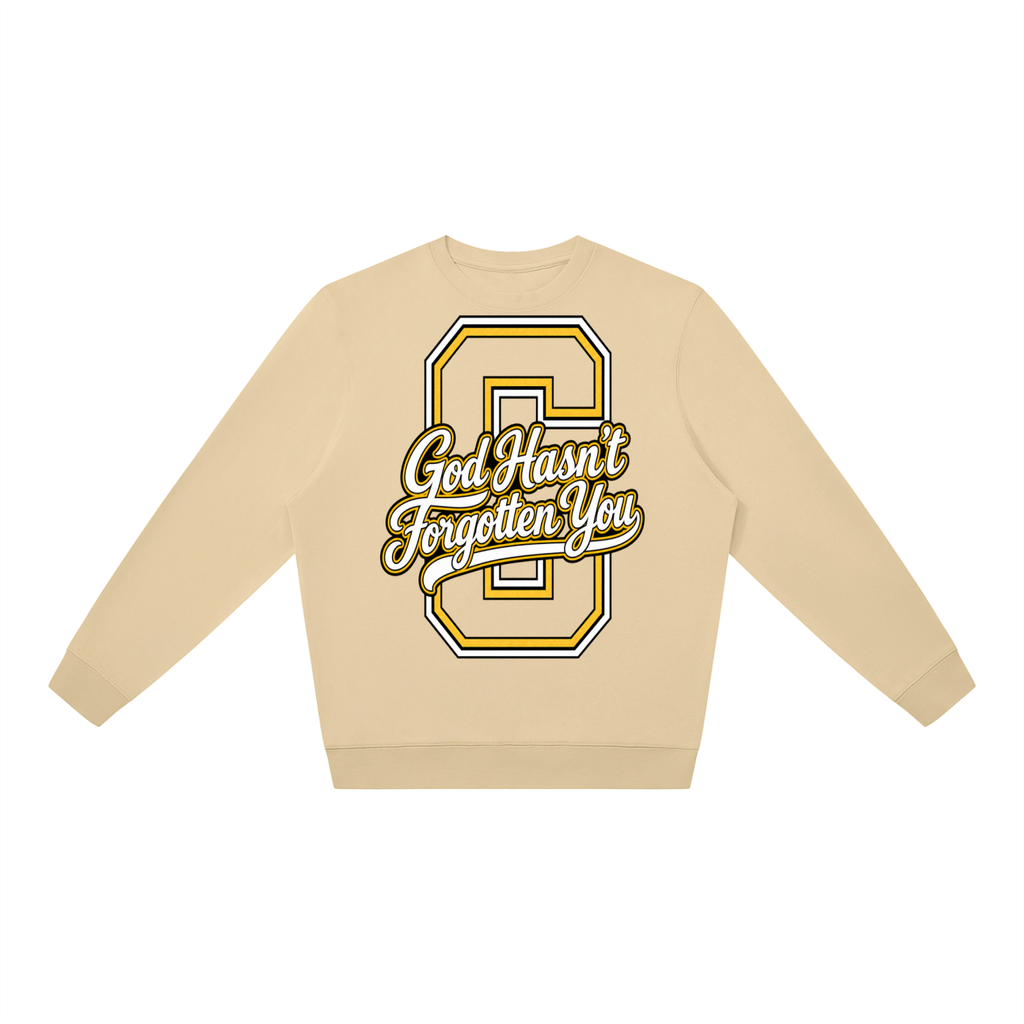God Hasn't Forgotten You Unisex Oversized Crewneck Sweatshirt