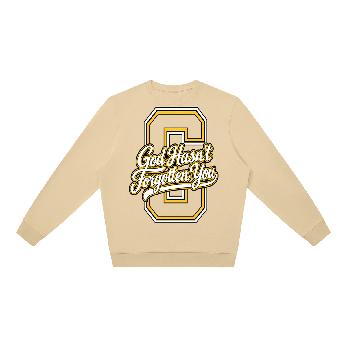 God Hasn't Forgotten You Unisex Oversized Crewneck Sweatshirt