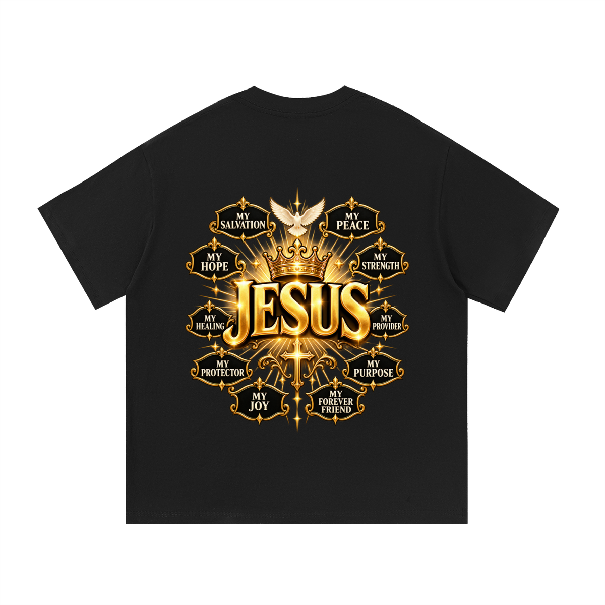 Power in the Name of Jesus Cotton T-Shirt