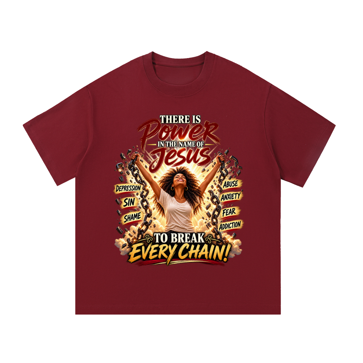 Power in the Name of Jesus Cotton T-Shirt